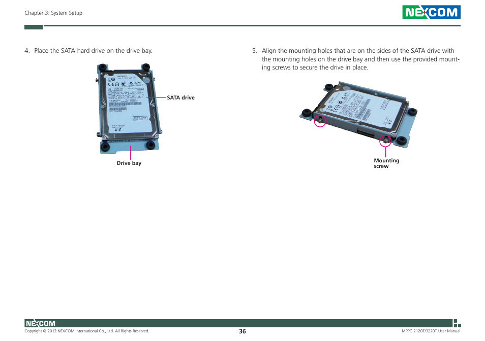 NEXCOM MPPC 2120T User Manual | Page 52 / 113