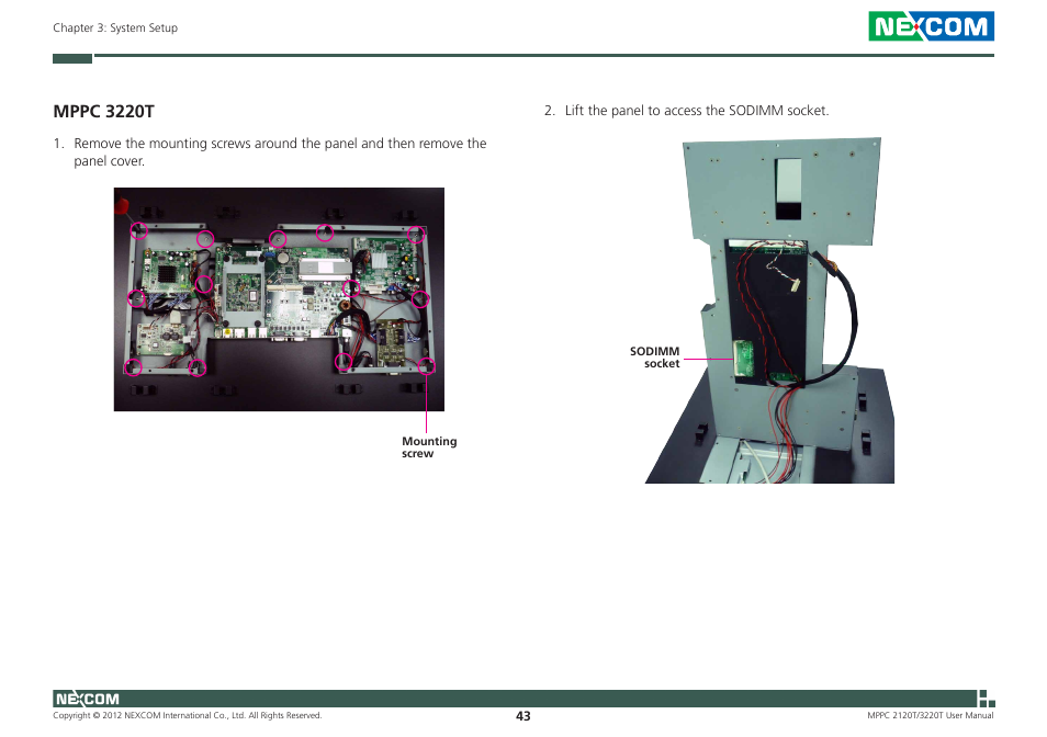 Mppc 3220t | NEXCOM MPPC 2120T User Manual | Page 59 / 113