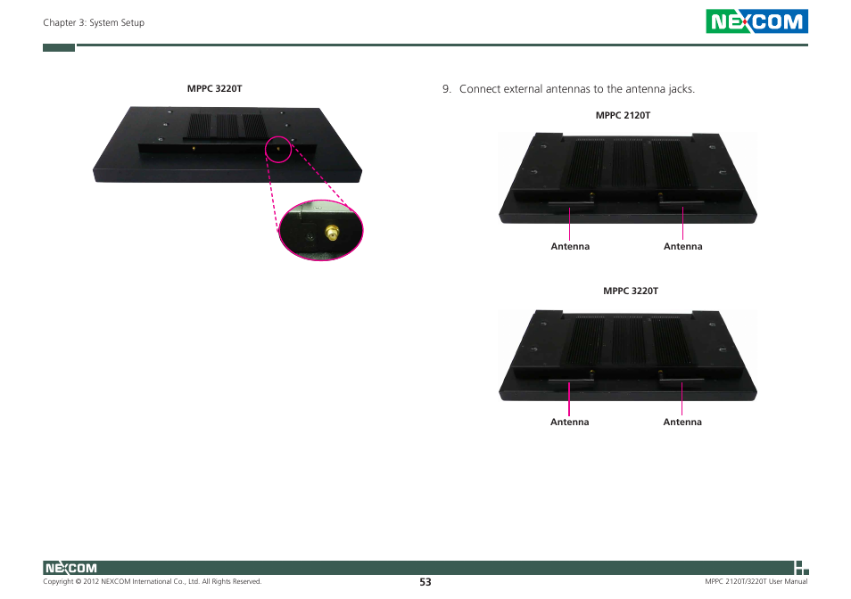 NEXCOM MPPC 2120T User Manual | Page 69 / 113