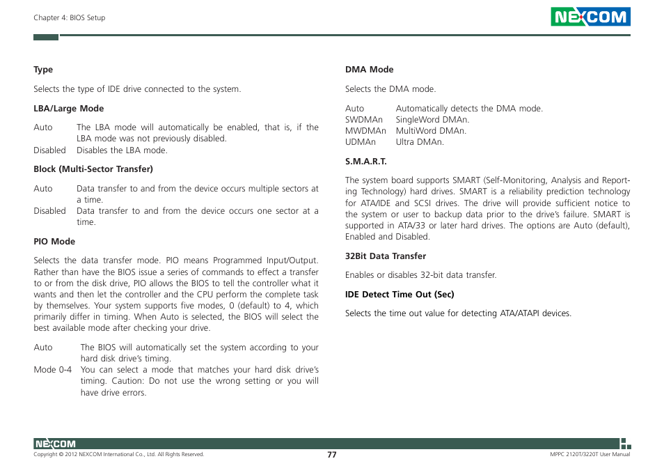 NEXCOM MPPC 2120T User Manual | Page 93 / 113