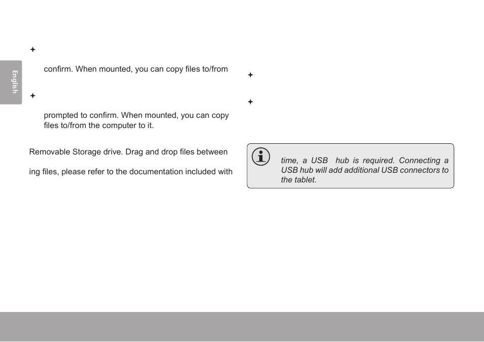 Connecting to a mouse or keyboard | COBY electronic Kyros MID7005-4G User Manual | Page 32 / 42