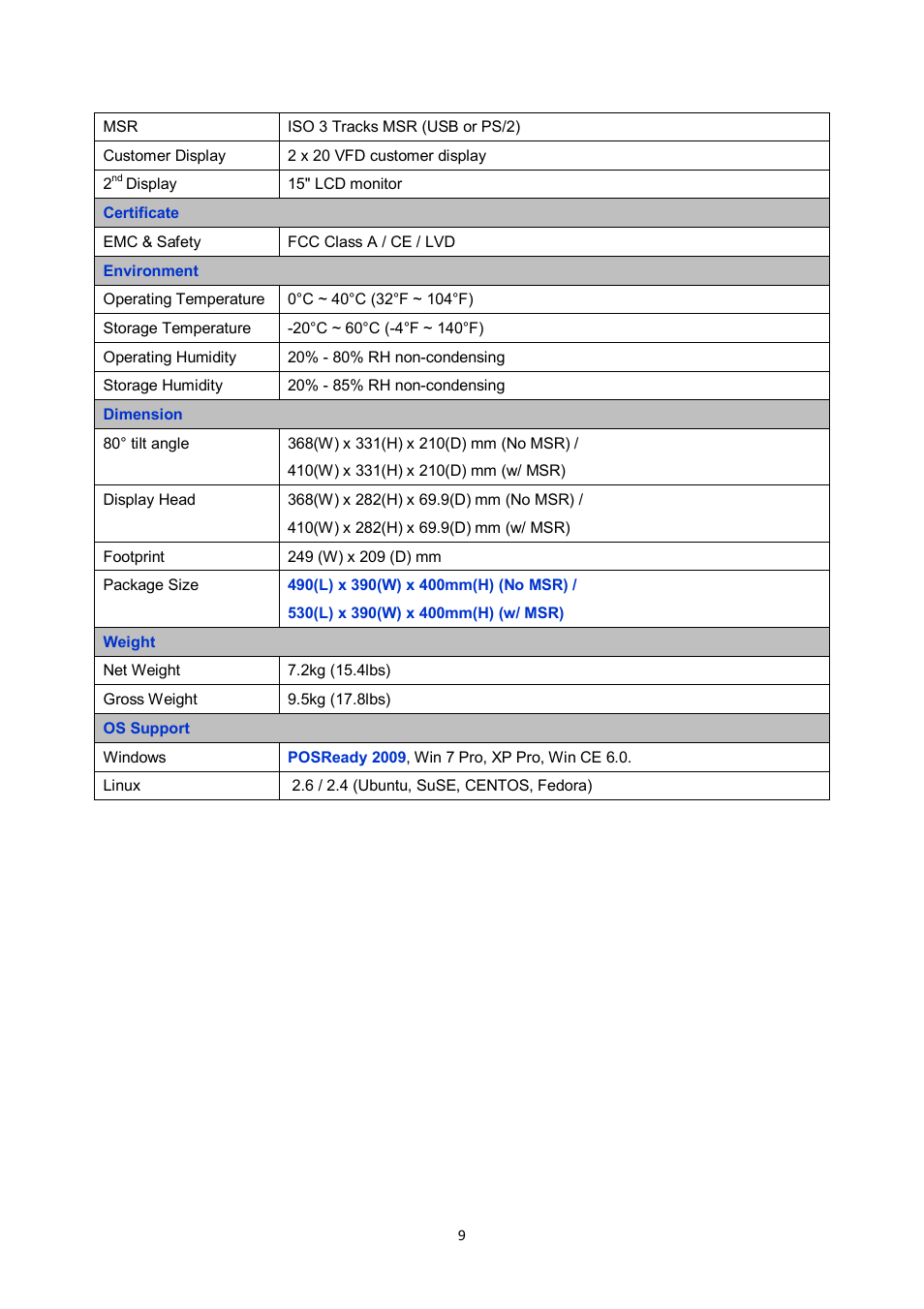 NEXCOM NPT 1550 User Manual | Page 16 / 41