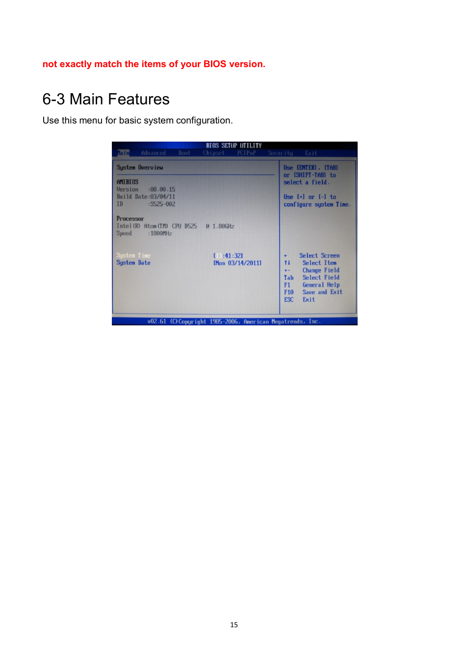 3 main features | NEXCOM NPT 1550 User Manual | Page 22 / 41