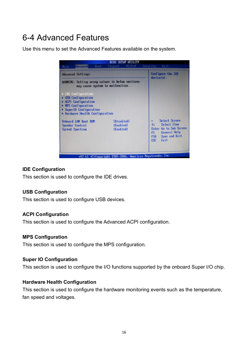 4 advanced features | NEXCOM NPT 1550 User Manual | Page 23 / 41