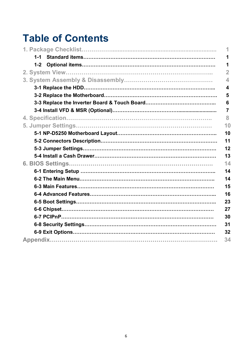 NEXCOM NPT 1550 User Manual | Page 7 / 41