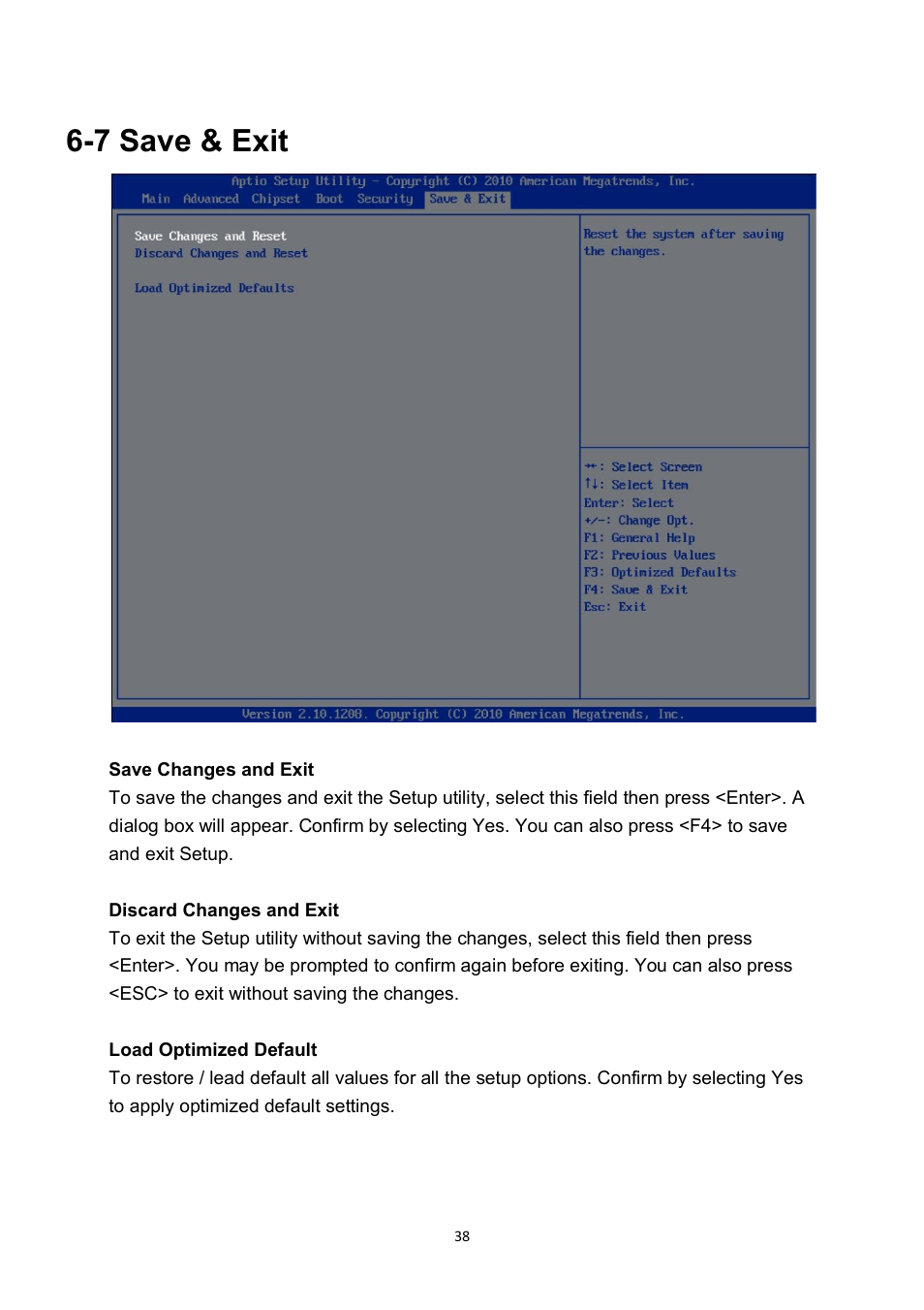 7 save & exit | NEXCOM NPT 5850 User Manual | Page 44 / 45
