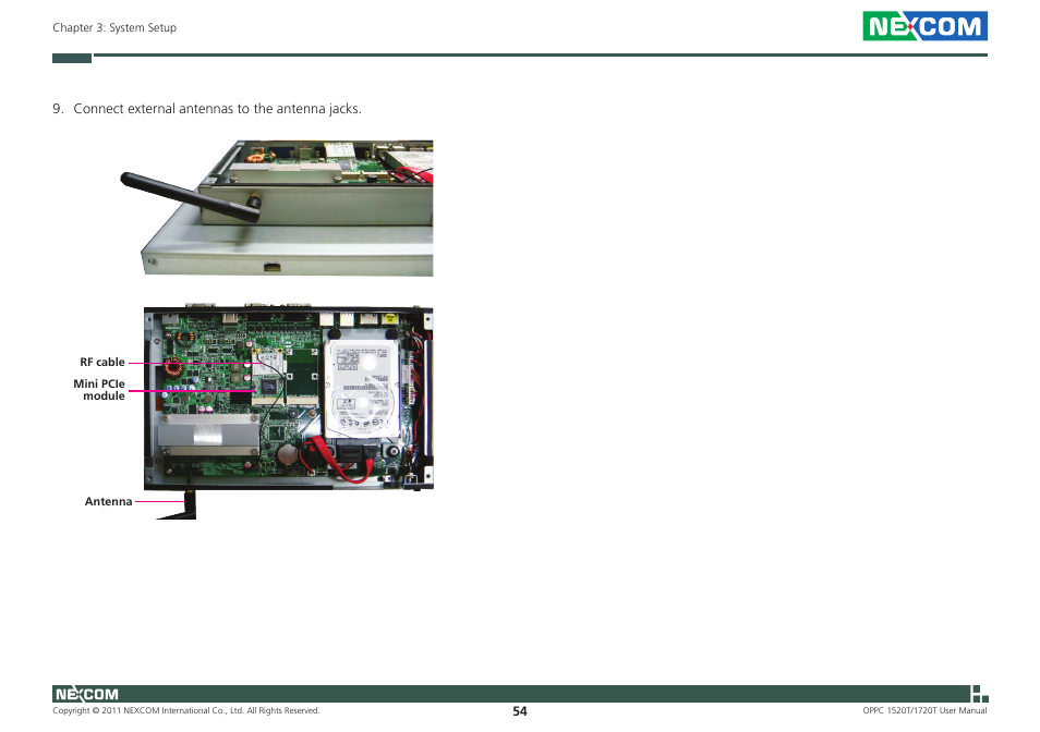 NEXCOM OPPC 1520T User Manual | Page 69 / 110