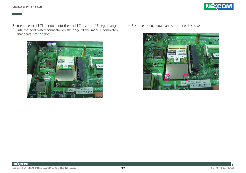 NEXCOM NIFE 100 User Manual | Page 51 / 80