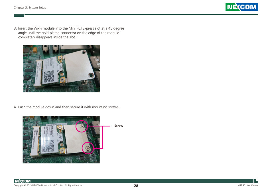 NEXCOM NISE 90 User Manual | Page 42 / 67