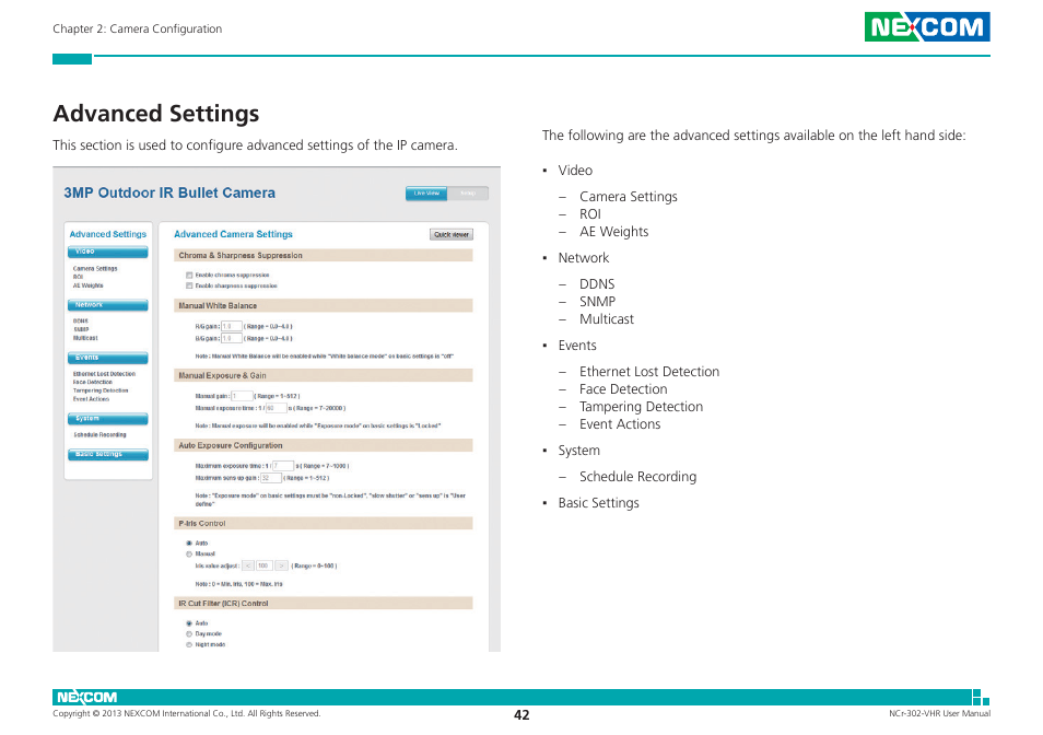 Advanced settings | NEXCOM NCr-302-VHR User Manual | Page 52 / 66