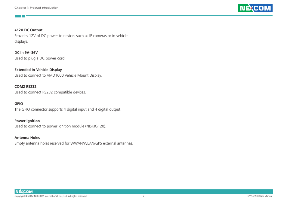 NEXCOM NViS 2280 User Manual | Page 20 / 98