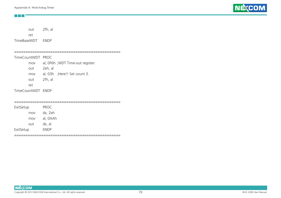 NEXCOM NViS 2280 User Manual | Page 92 / 98