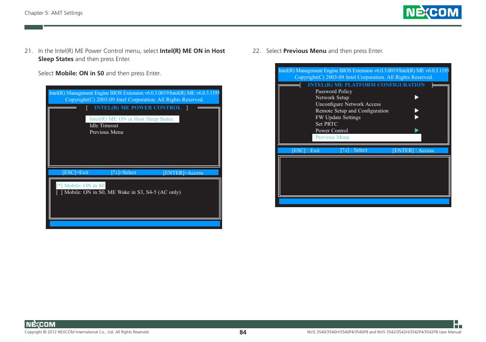 NEXCOM NViS 3542 User Manual | Page 121 / 159