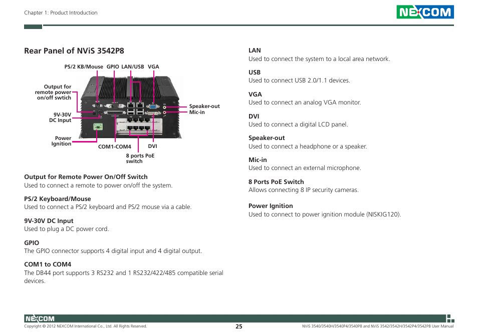 NEXCOM NViS 3542 User Manual | Page 42 / 159