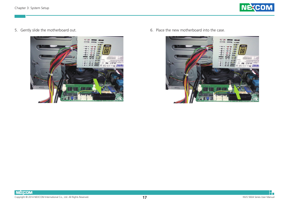 NEXCOM NViS 5604-i5 User Manual | Page 31 / 73