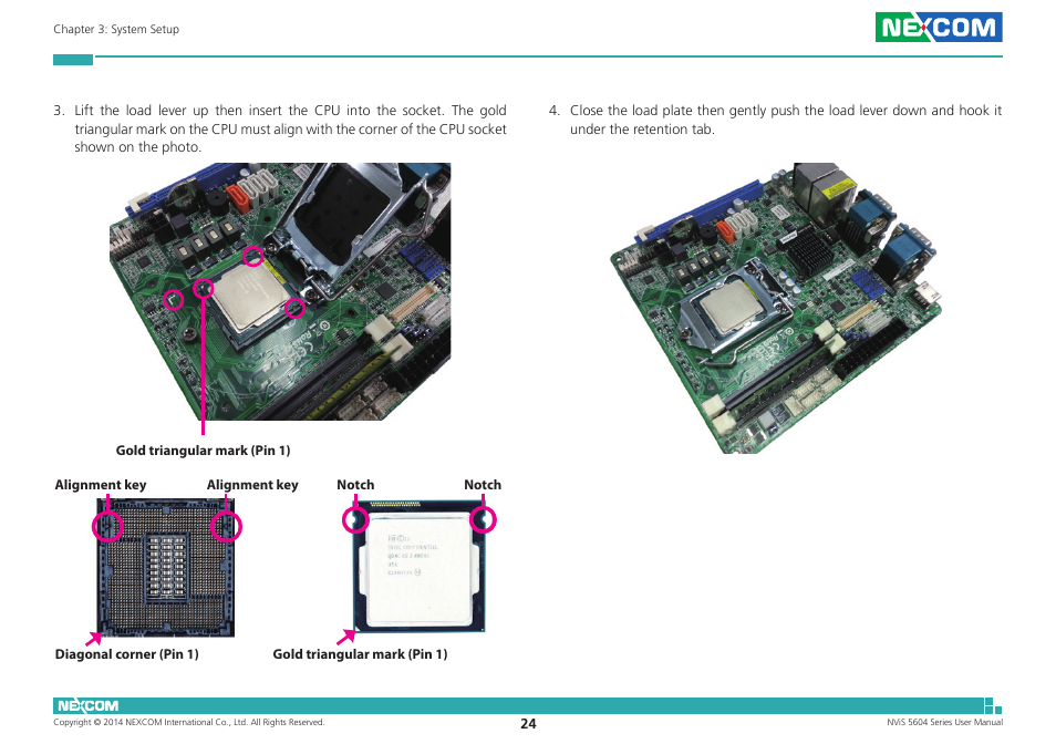 NEXCOM NViS 5604-i5 User Manual | Page 38 / 73