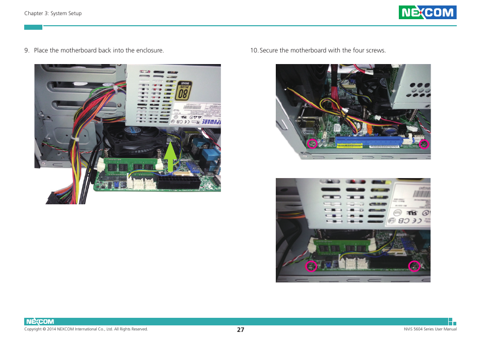 NEXCOM NViS 5604-i5 User Manual | Page 41 / 73