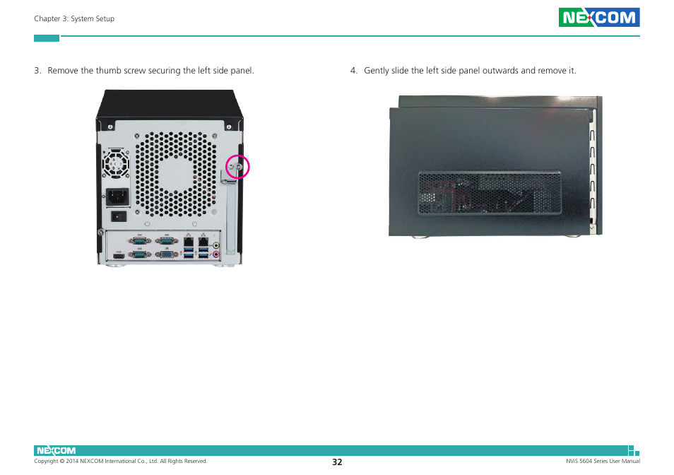 NEXCOM NViS 5604-i5 User Manual | Page 46 / 73