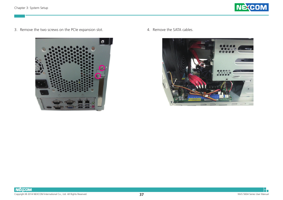 NEXCOM NViS 5604-i5 User Manual | Page 51 / 73