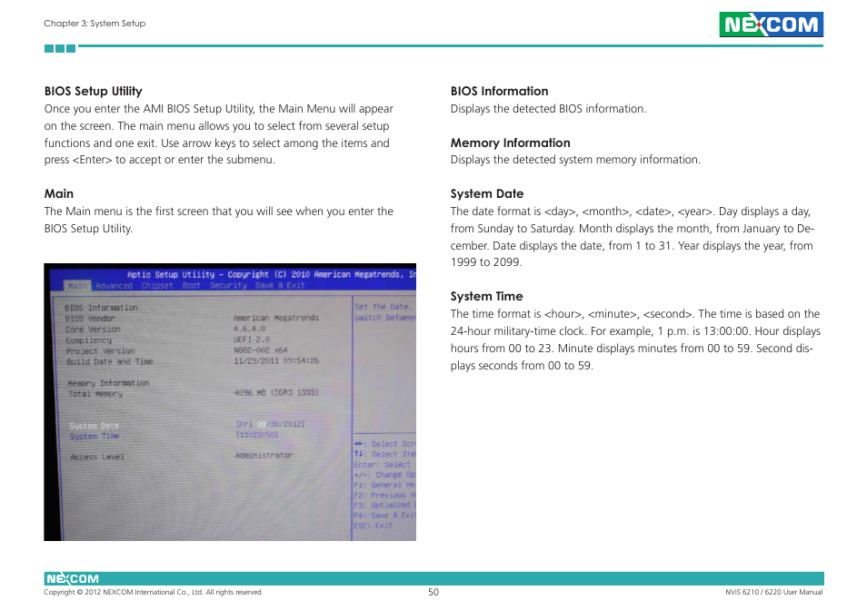 NEXCOM NViS 6220 User Manual | Page 63 / 79