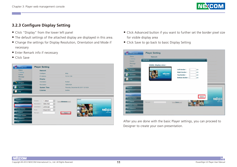 NEXCOM PDSP 0811 User Manual | Page 14 / 55