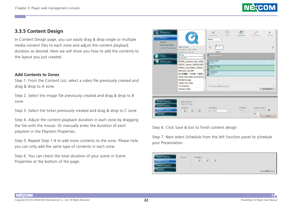 5 content design | NEXCOM PDSP 0811 User Manual | Page 25 / 55