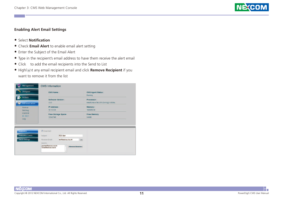 NEXCOM CMS 1100 User Manual | Page 14 / 56