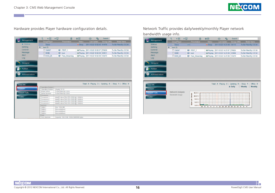 NEXCOM CMS 1100 User Manual | Page 19 / 56