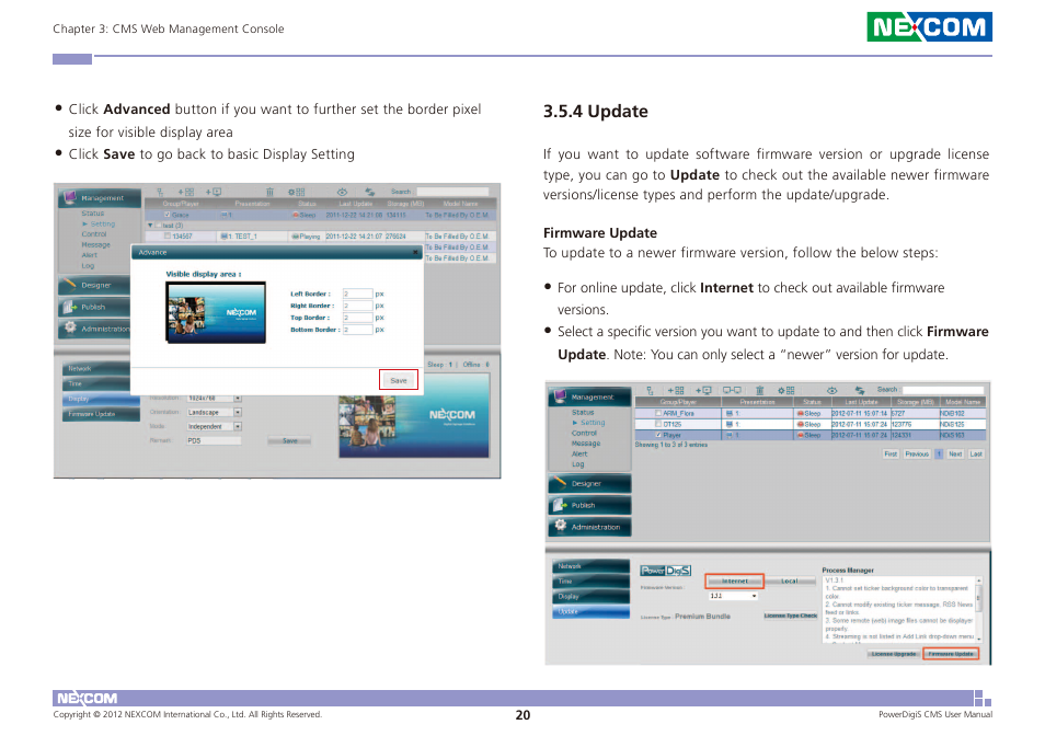 NEXCOM CMS 1100 User Manual | Page 23 / 56