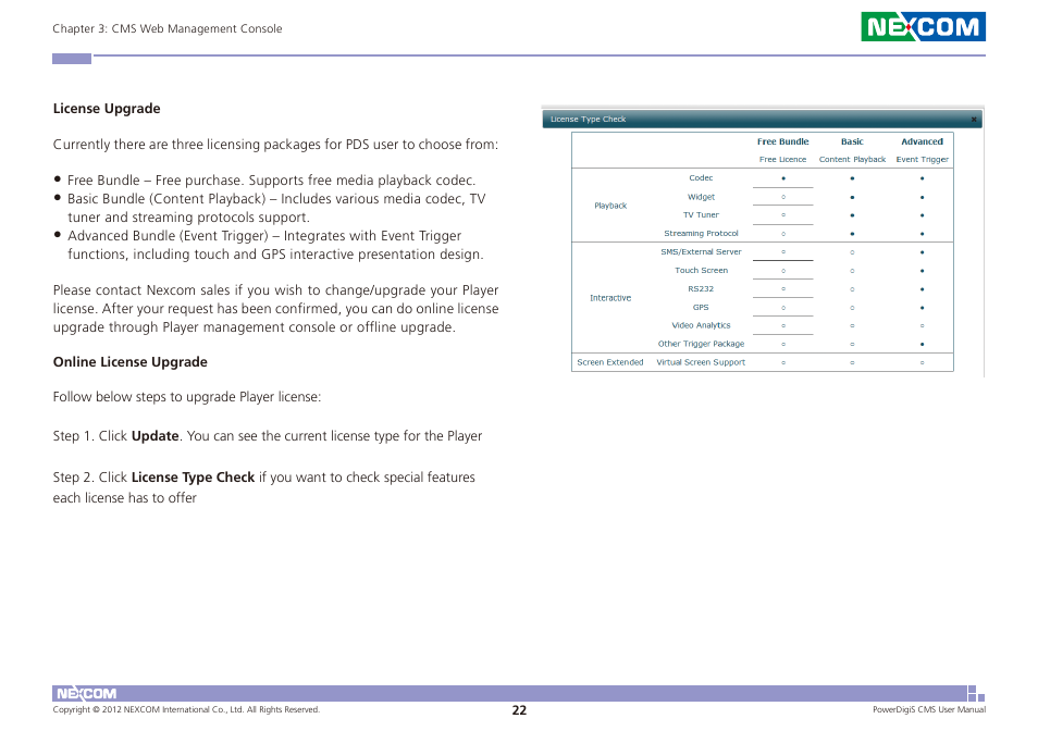 NEXCOM CMS 1100 User Manual | Page 25 / 56