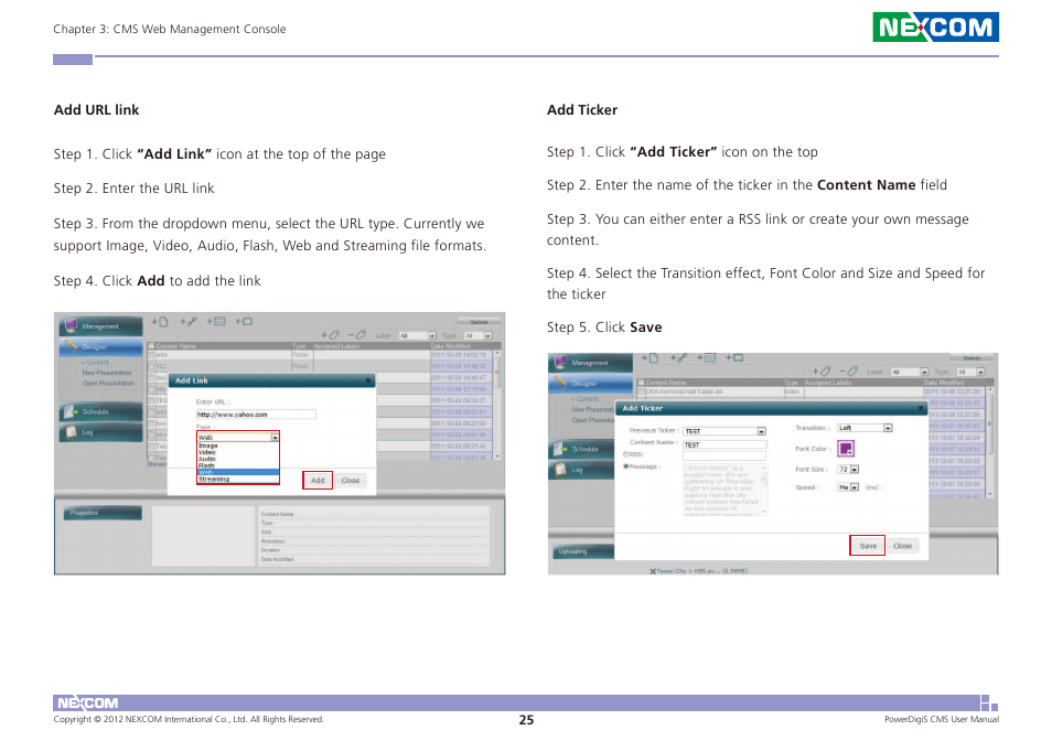 NEXCOM CMS 1100 User Manual | Page 28 / 56