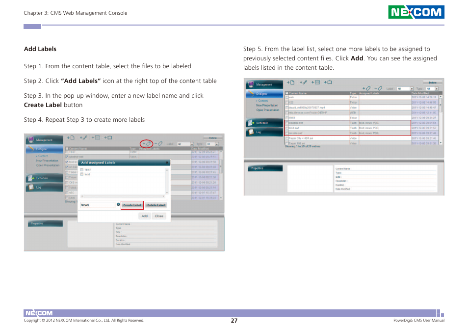 NEXCOM CMS 1100 User Manual | Page 30 / 56