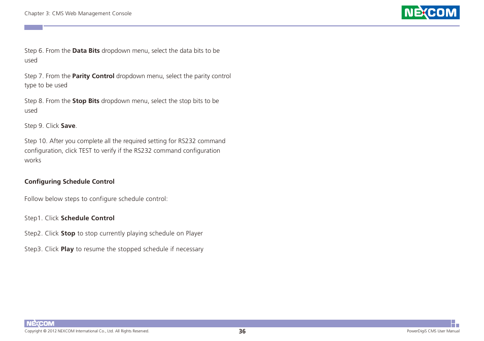 NEXCOM CMS 1100 User Manual | Page 39 / 56