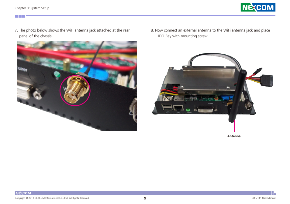 NEXCOM NDiS 111 User Manual | Page 21 / 38