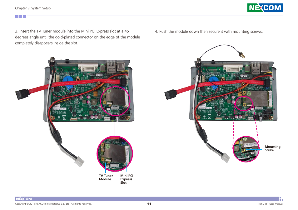 NEXCOM NDiS 111 User Manual | Page 23 / 38