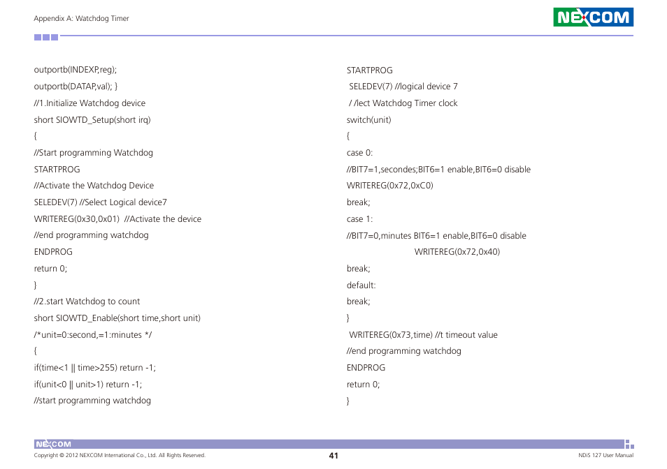 NEXCOM NDiS 127 User Manual | Page 66 / 66