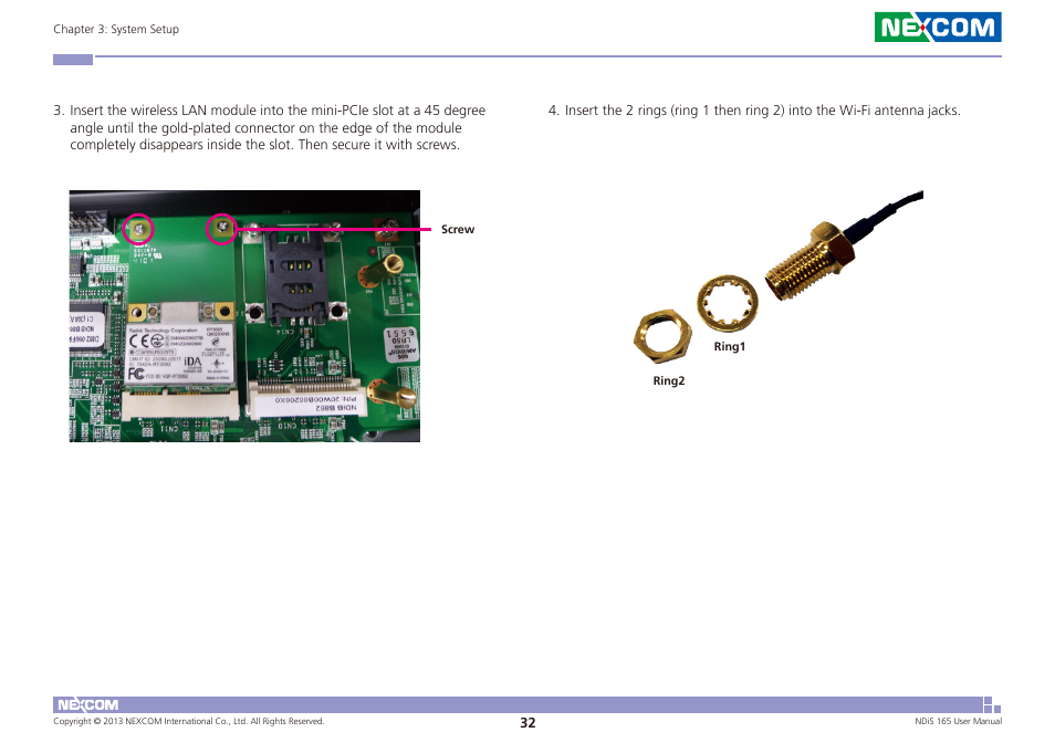 NEXCOM NDiS 165 User Manual | Page 46 / 76