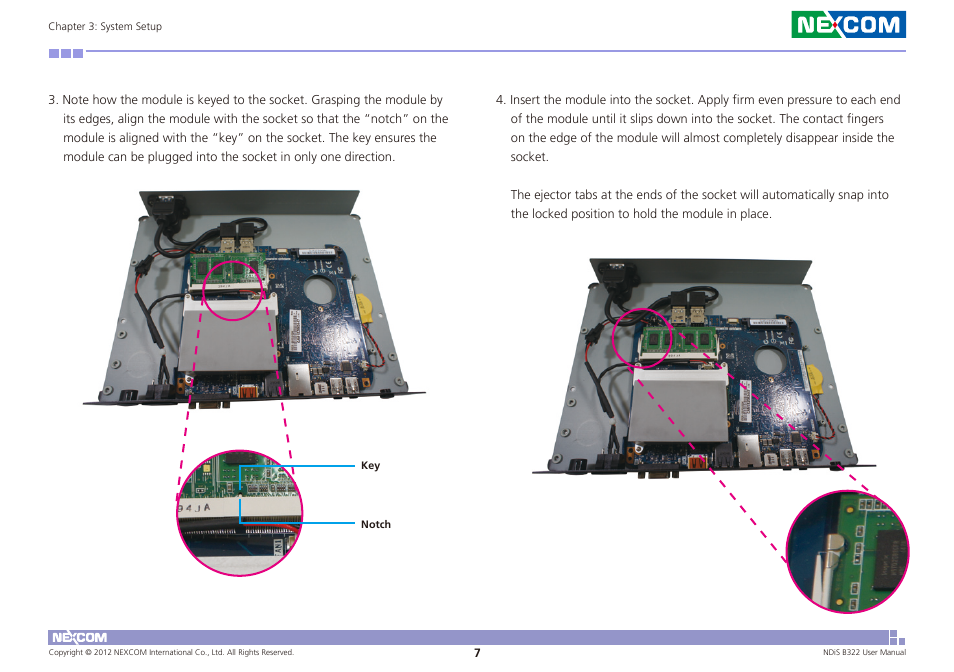 NEXCOM NDiS B322 User Manual | Page 20 / 44