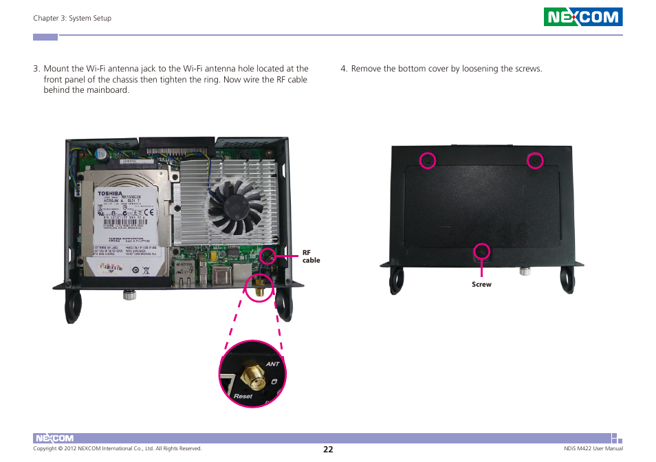 NEXCOM NDiS M422 User Manual | Page 36 / 62