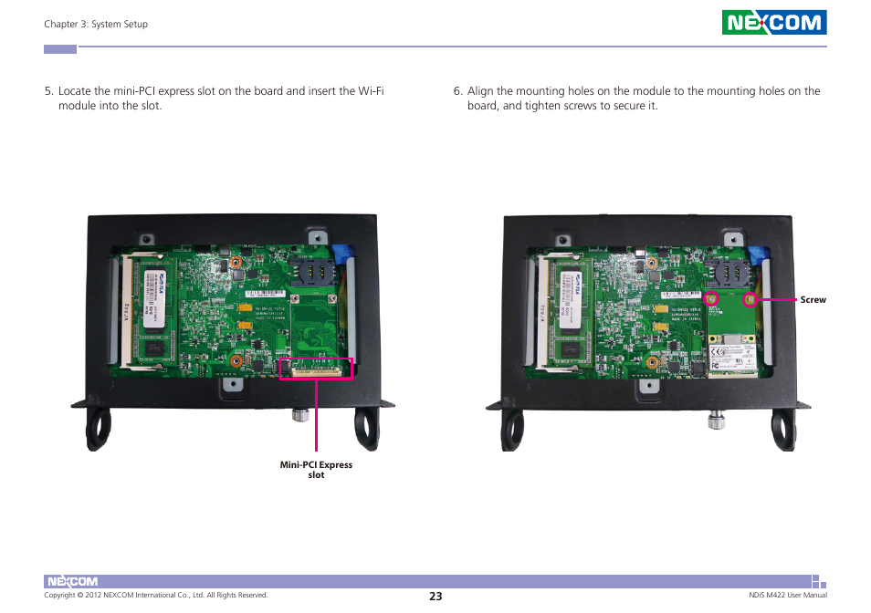 NEXCOM NDiS M422 User Manual | Page 37 / 62