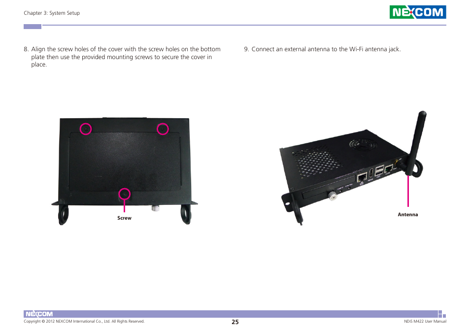 NEXCOM NDiS M422 User Manual | Page 39 / 62