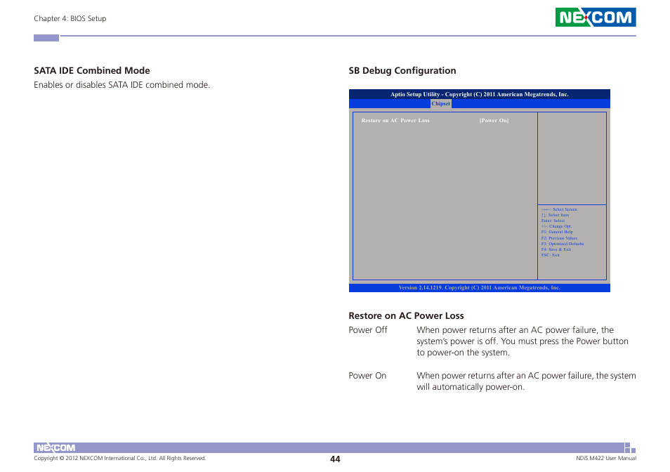 NEXCOM NDiS M422 User Manual | Page 58 / 62