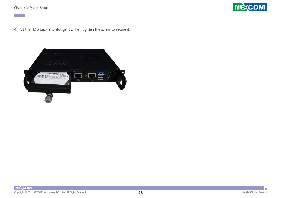 NEXCOM NDiS M532 User Manual | Page 37 / 67