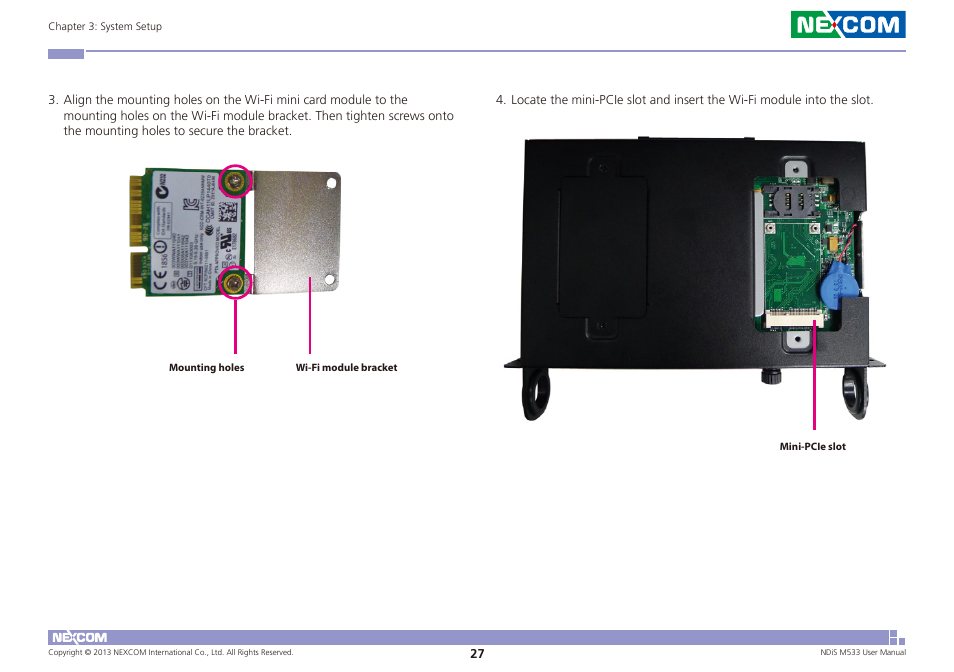NEXCOM NDiS M533 User Manual | Page 41 / 66