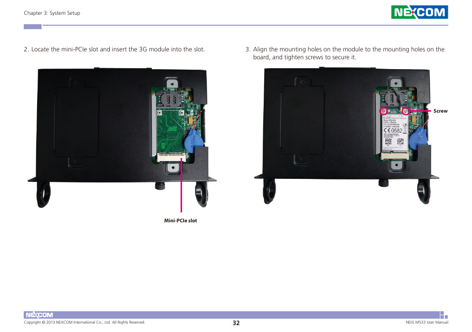 NEXCOM NDiS M533 User Manual | Page 46 / 66