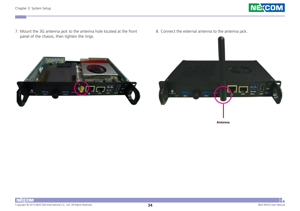 NEXCOM NDiS M533 User Manual | Page 48 / 66