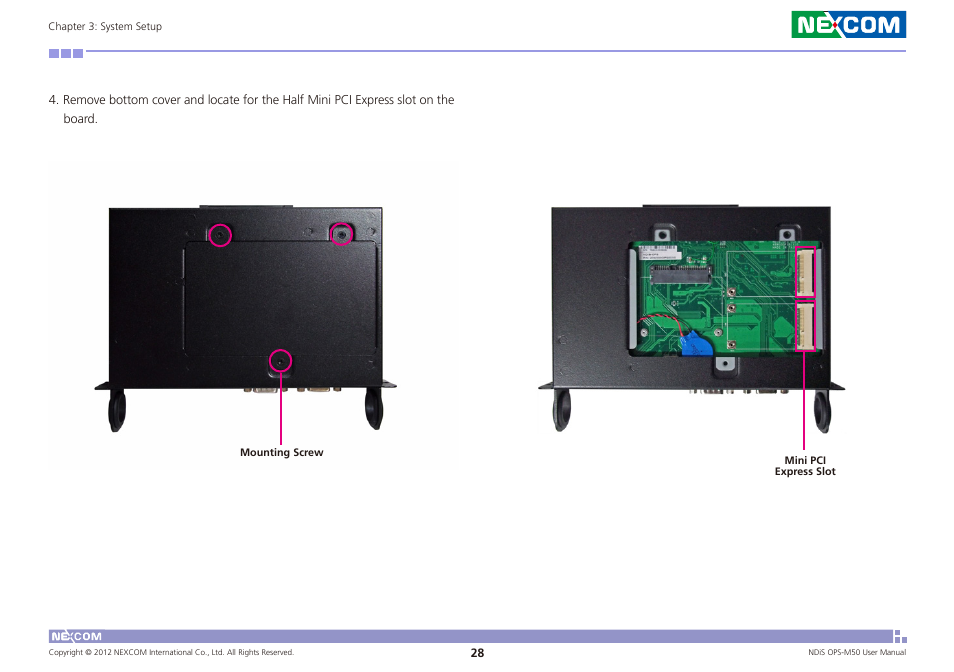 NEXCOM NDiS OPS-M50 User Manual | Page 43 / 94