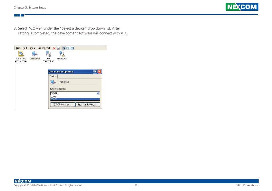 NEXCOM VTC 100 User Manual | Page 43 / 61