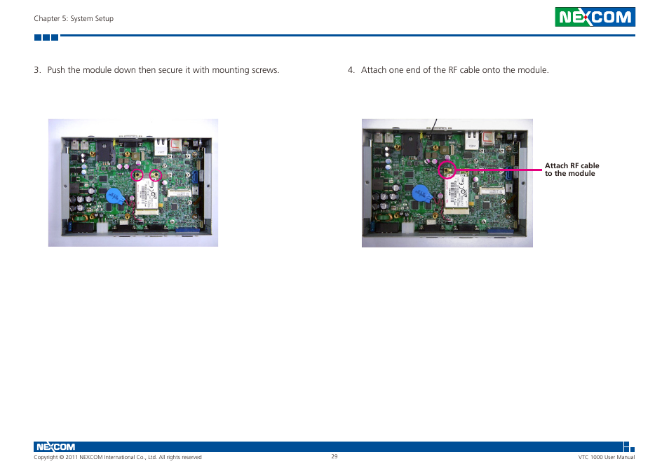 NEXCOM VTC 1000 User Manual | Page 42 / 70