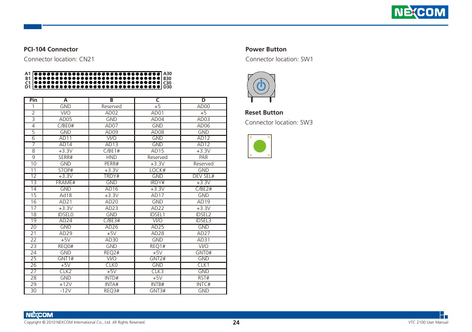 NEXCOM VTC 2100 User Manual | Page 37 / 73